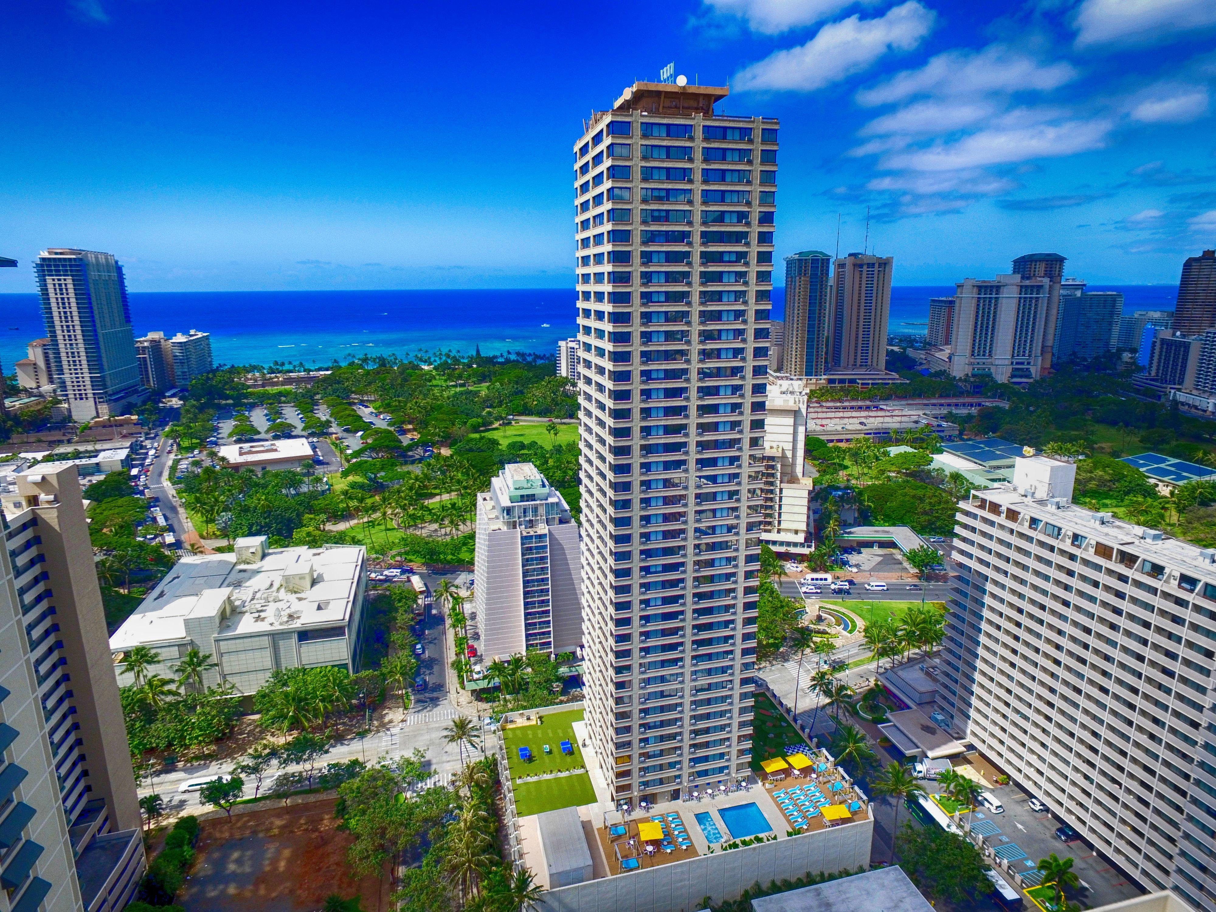 Holiday Inn Express Waikiki, An Ihg Hotel Honolulu Zewnętrze zdjęcie