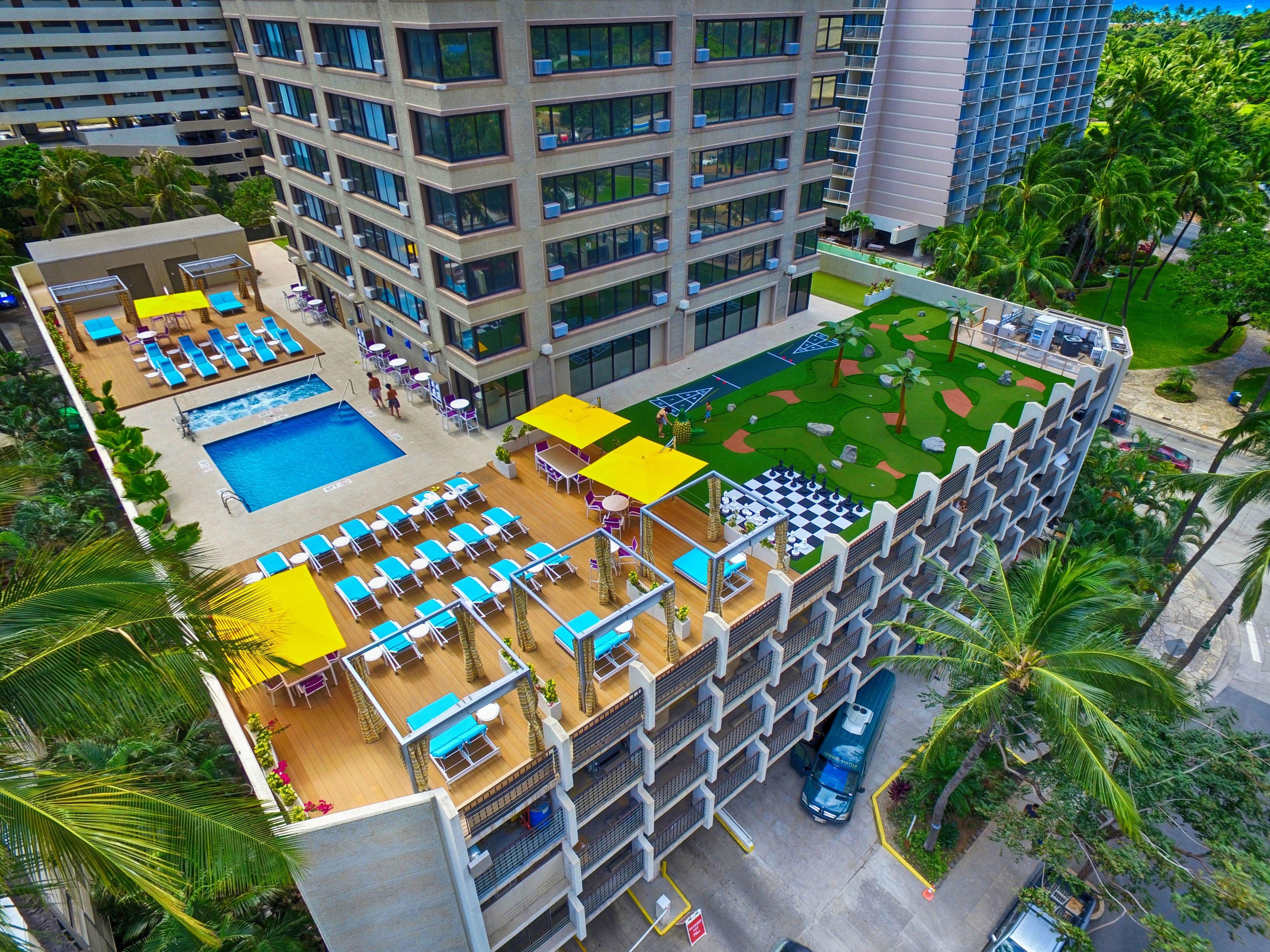 Holiday Inn Express Waikiki, An Ihg Hotel Honolulu Zewnętrze zdjęcie